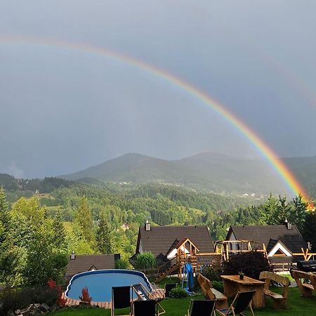 Zawoja Nad Korona Z Jacuzzi Villa Kültér fotó