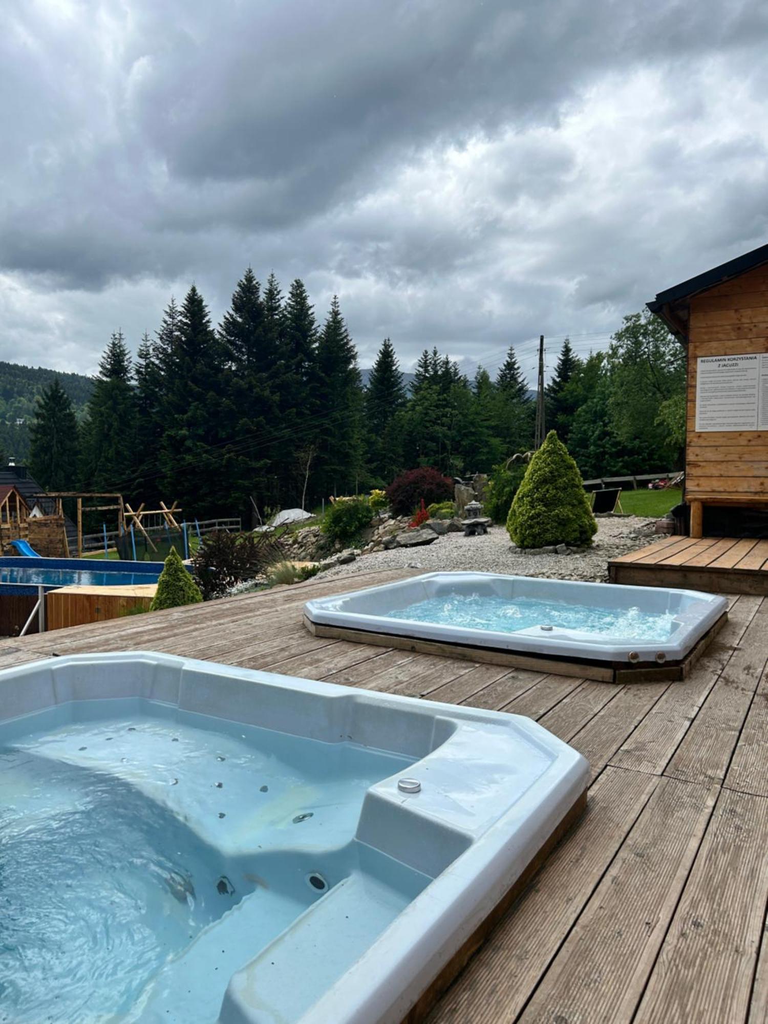 Zawoja Nad Korona Z Jacuzzi Villa Kültér fotó