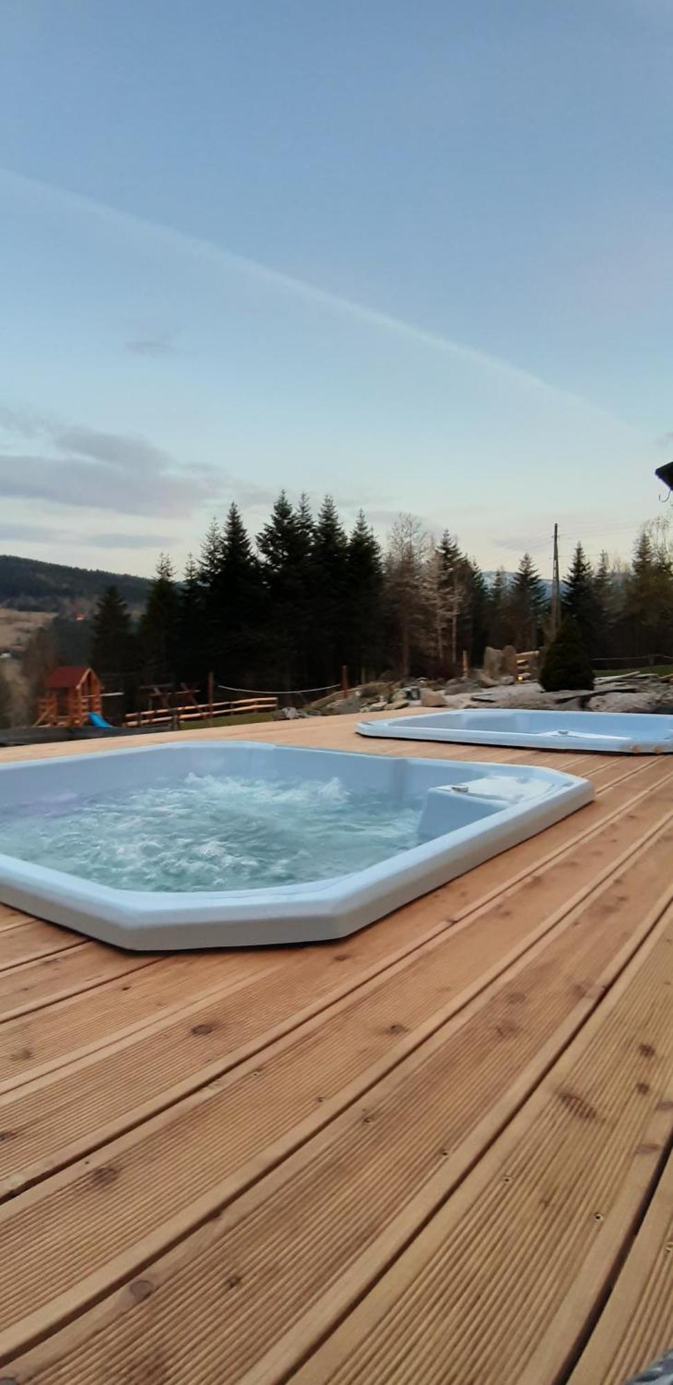 Zawoja Nad Korona Z Jacuzzi Villa Kültér fotó